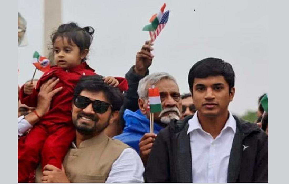 Rally held in America against attacks on Hindus